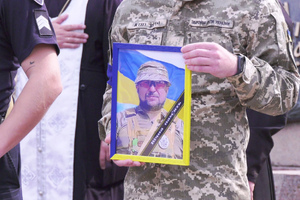 Прощання із загиблим Героєм Андрієм Седченко