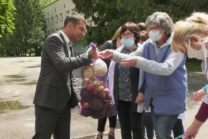 Допомога жовтоводським медикам від депутата облради Анатолія Затинацького