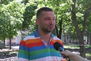 Депутат облради А. Затинацький про хід реконструкції вул. Хмельницького