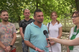 Реконструкція прилеглої території Пенсійного фонду за підтримки депутата облради А. Затинацького