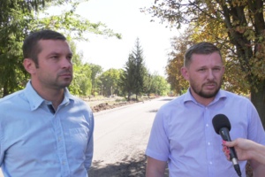 Область контролює виконання реконструкції вул. Хмельницького